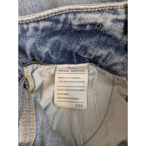 KanCan High Rise Button Fly Distressed Skinny Jeans Size 1 - Picture 5 of 8